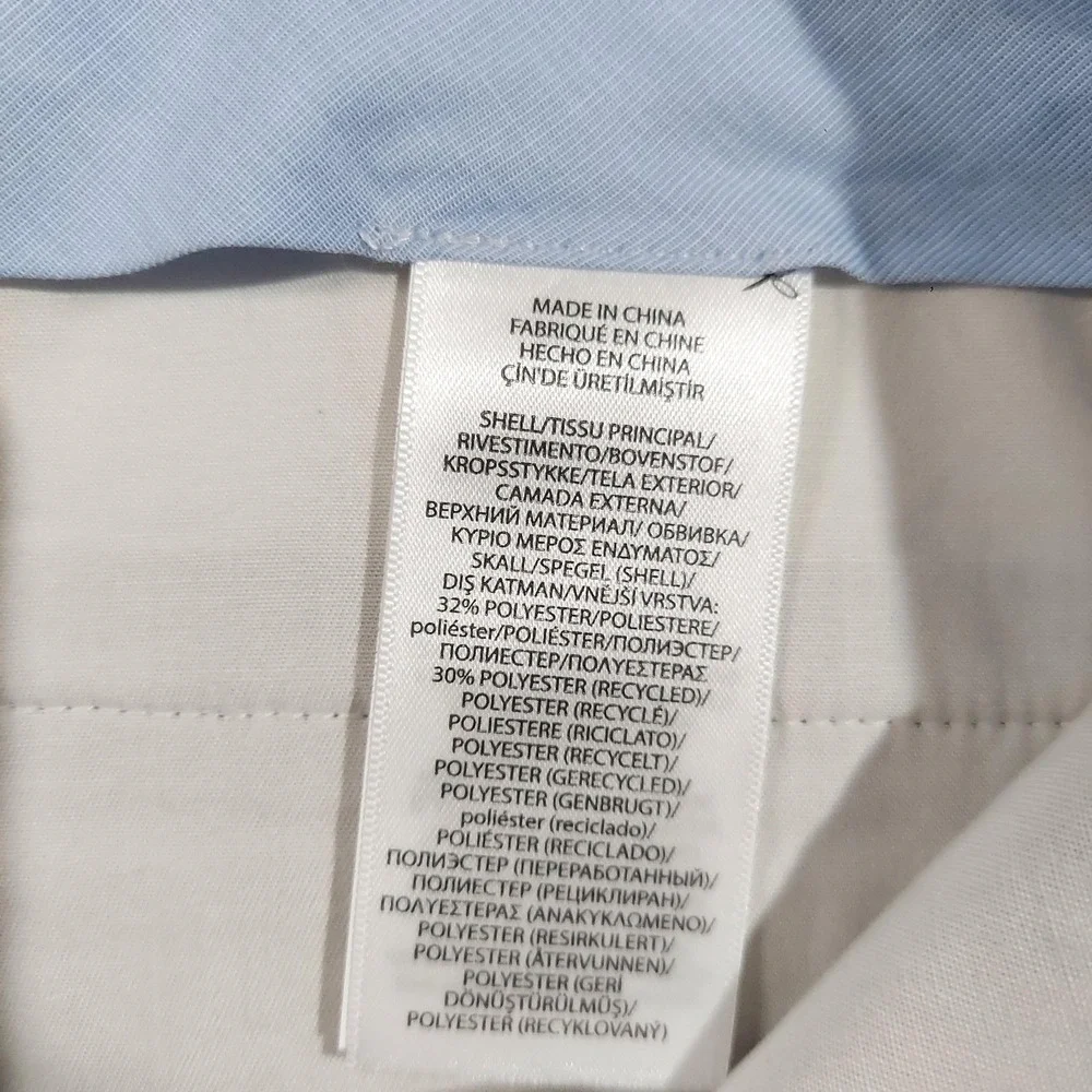 Polo Ralph Lauren Dress Pants Mens 33x30 Gray Stretch Flat Front Cuffed‎ Office
